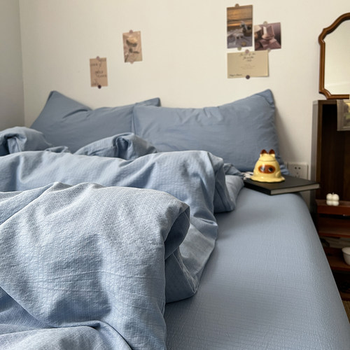 ins双层纱全棉150x200cm被套