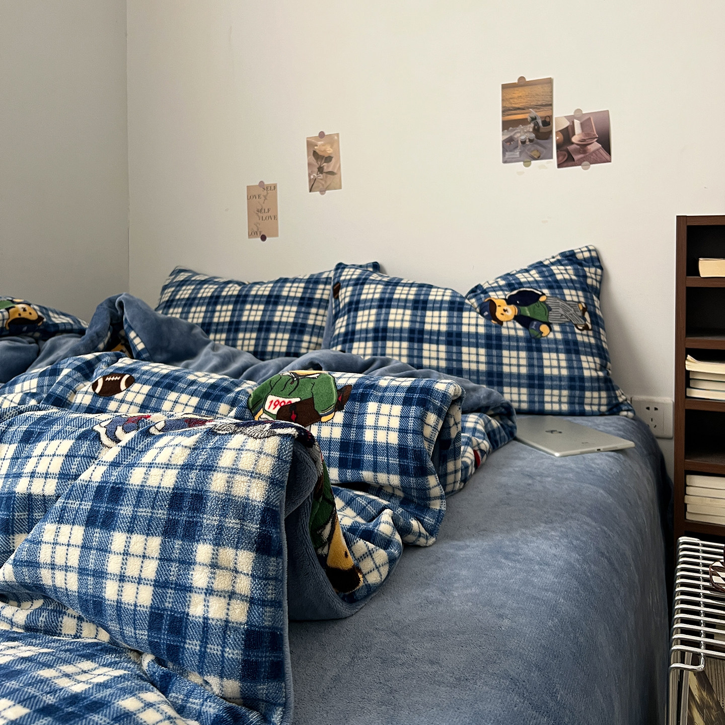 【A类小红书推荐】牛奶绒四件套