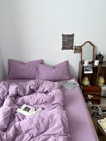 Single items/Quilt cover 150*200x230cm pillowcase 48*74 Bed sheet Bedspread Single student quilt cover 180*220cm thumbnail 2