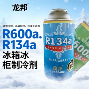 汽车冷媒R134a制冷剂冷媒冰种冰箱专用雪种R600环保车用加氟套装