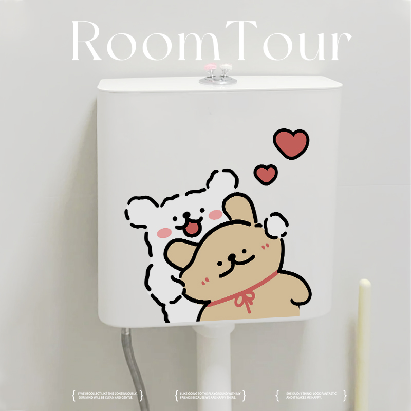 浴室装饰2025新款马桶贴纸装饰贴