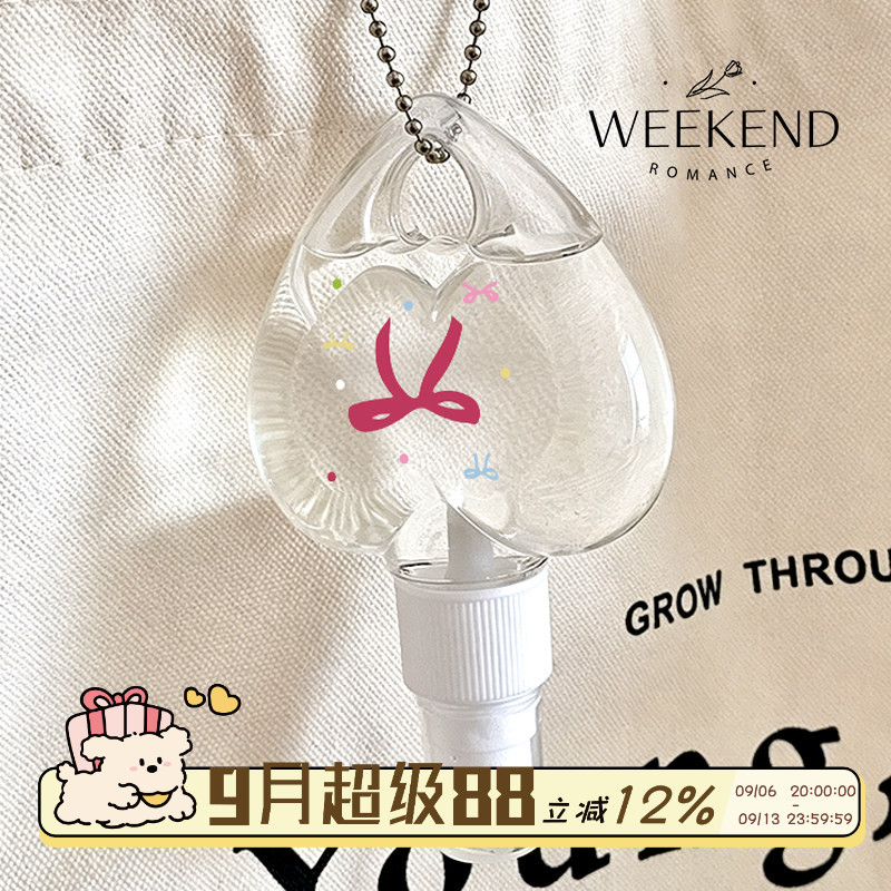 旅行便携迷你酒精喷雾瓶可挂包图片