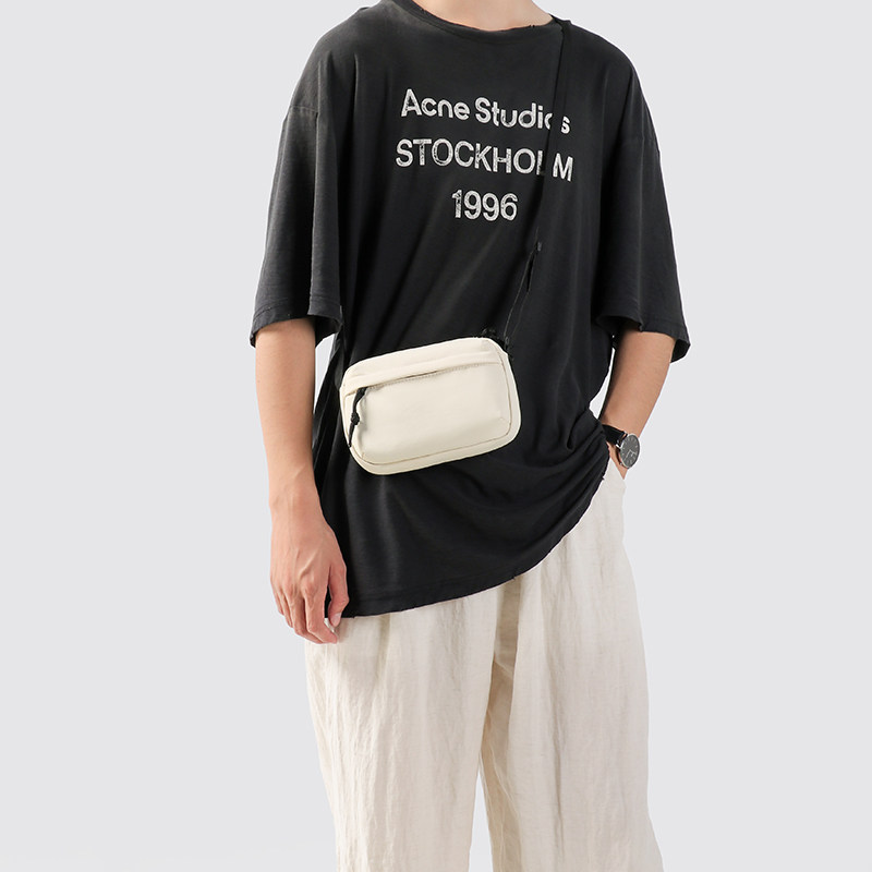 日系简约小挎包男女同款