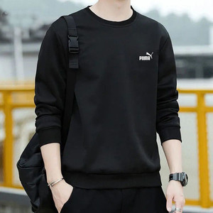 奥特莱斯丨2折专区丨运动卫衣男秋冬纯棉宽松长袖加绒加厚打底衫