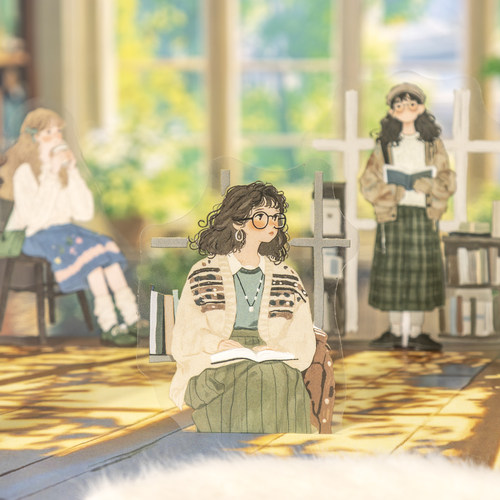 森系少女物语PET贴纸包手帐贴画