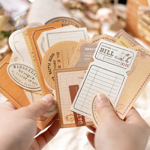 世纪手册便签包复古文艺素材纸