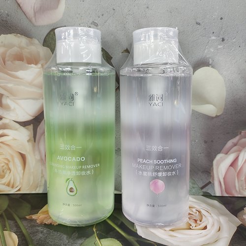雅词水蜜桃牛油果舒缓卸妆水深层清洁温和不刺激敏感肌可用眉眼唇