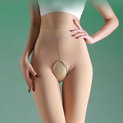 诉吻秋冬加绒保暖光腿神器连裤袜