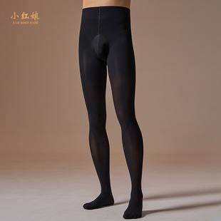 九分打底裤 袜200D厚黑春秋保暖JJ套大码 光腿天鹅绒连裤 小红娘男士