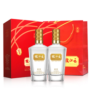 湖北特产枝江大曲红王柔和 纯粮固态发酵白酒 经典浓香42度