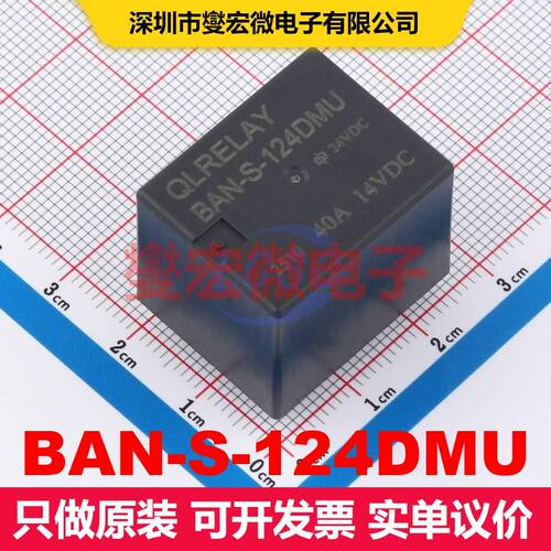 BAN-S-124DMU Through Hole,25.5x21mm 汽车继电器 继电器