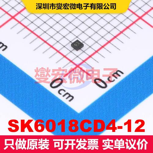 SK6018CD4-12 DFN-4(1x1) 线性低压差（LDO）电压调节器 电源管