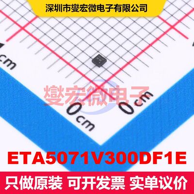 ETA5071V300DF1E DFN-4-EP(1x1) 线性低压差（LDO）电压调节器