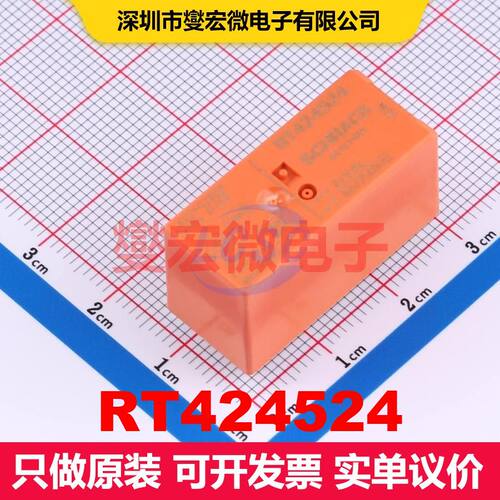 RT424524 Through Hole 功率继电器 继电器