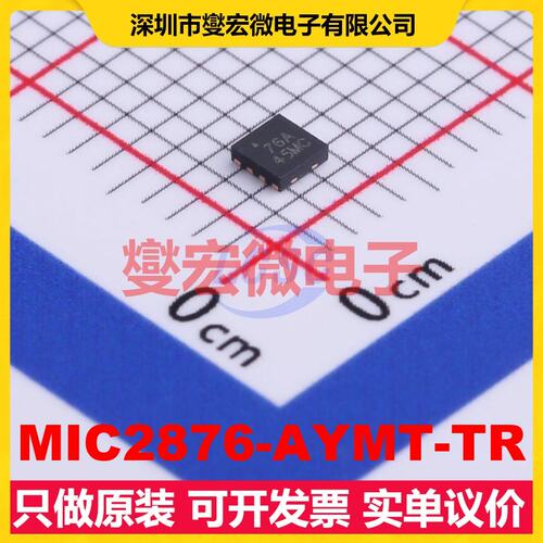 MIC2876-AYMT-TR UDFN-8-EP(2x2) DC-DC电源转换器芯片IC