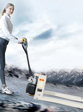 跨境全电动叉车1i.搬5吨2全电动1.吨叉雷翼min全自动步行式运车杭