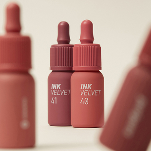 新色!PERIPERA菲丽菲拉丝绒墨彩唇釉磨砂小奶瓶20显白26哑光18