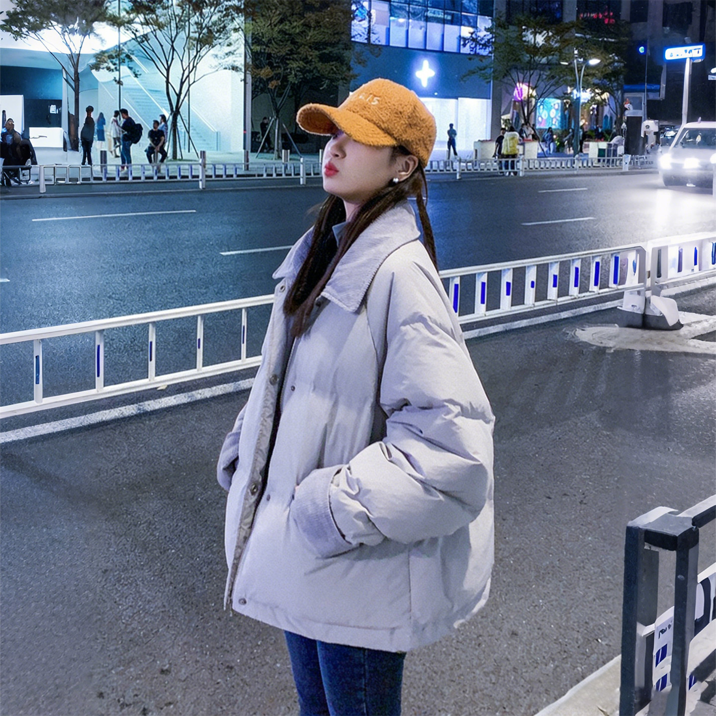 特大码女装胖mm工装风立领棉服女冬季加厚保暖宽松拉链棉袄外套潮,女装/女士精品,大码棉服,淘宝优惠券,粉丝福利购,淘宝优惠卷