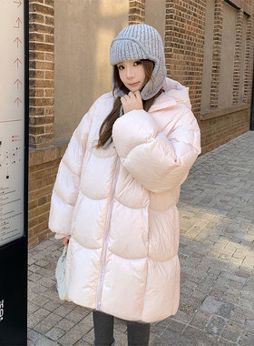 300斤大码加厚连帽显瘦棉服