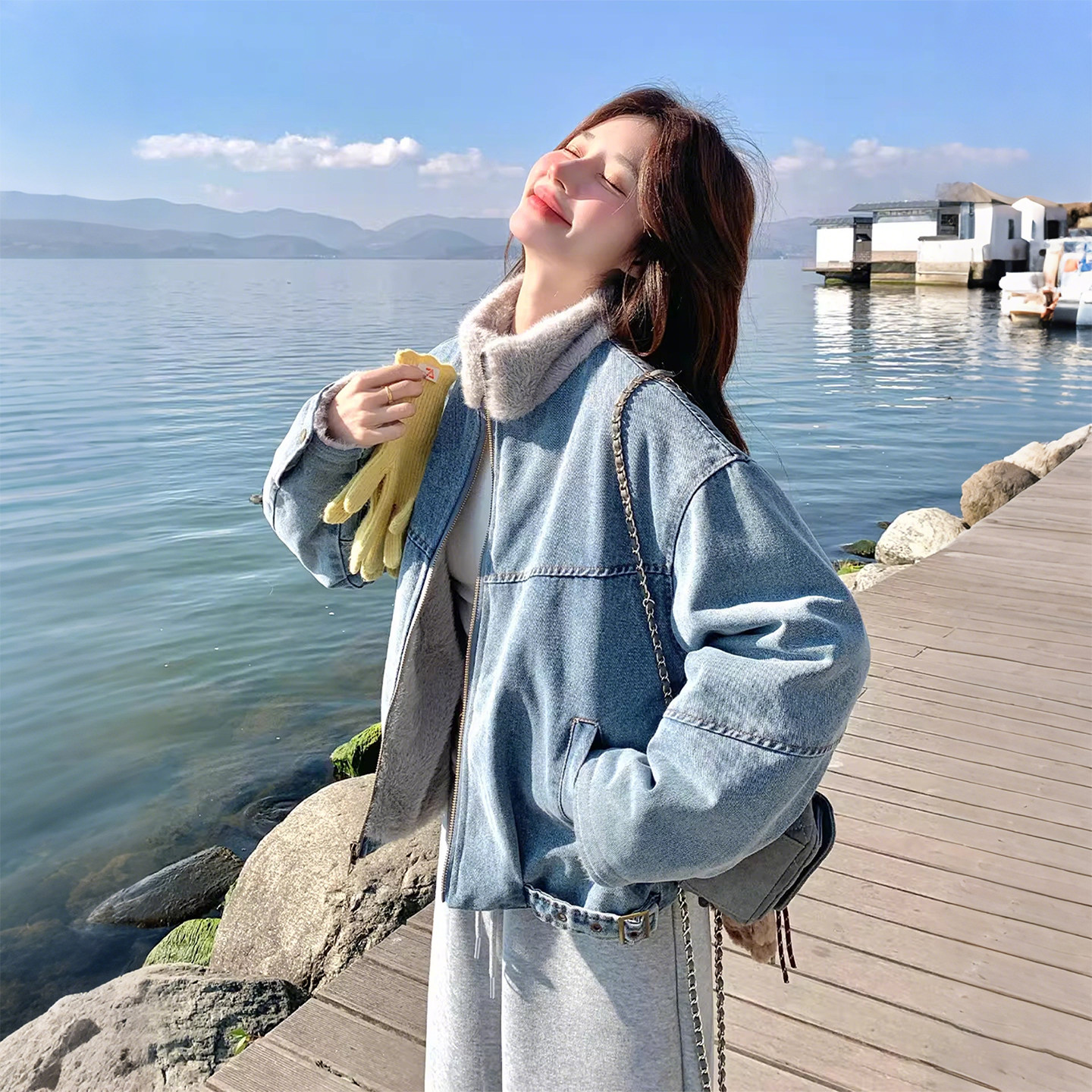 300斤大码女装胖mm韩式牛仔棉服女冬季宽松松弛感保暖棉衣外套潮,女装/女士精品,大码棉服,淘宝优惠券,粉丝福利购,淘宝优惠卷