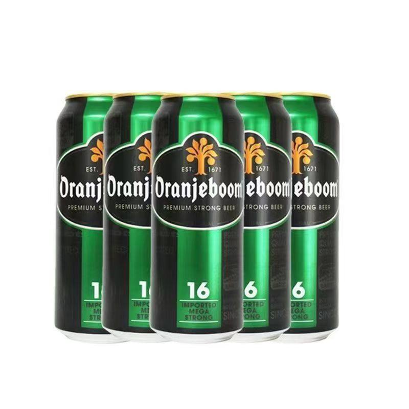 比利时进口高度强劲啤酒整箱橙色炸弹白啤16度烈性4/5罐装*500ML