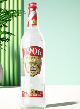 1906伏特加波兰进口洋酒 金奖VODKA烈酒鸡尾酒调酒基酒