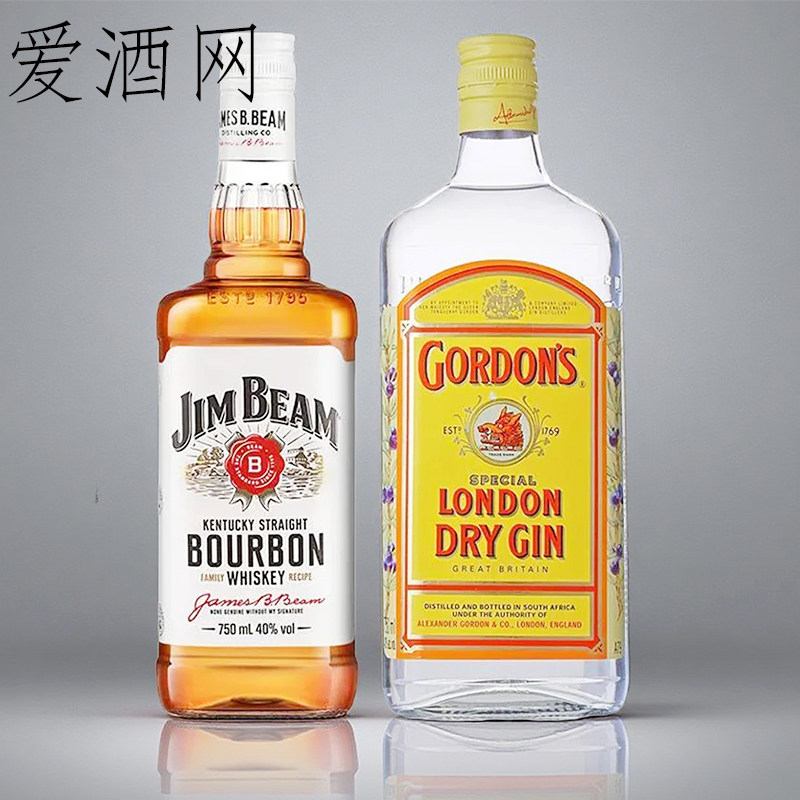 占边波本威士忌 金宾 Jim Beam 美国原装进口洋酒 可乐桶 白占边