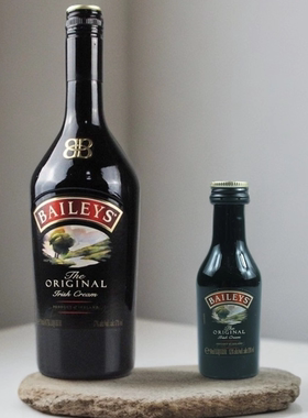 买一送一百利甜酒700ml BAILEYS奶油力娇酒原装女士甜酒原味进口