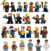 YOYO 乐高侏罗纪公园恐龙世界76948人仔76947欧文克莱尔76951