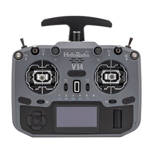 HelloRadio V14 max elrs2.4g多协议遥控器FPV高频头穿越机摇杆
