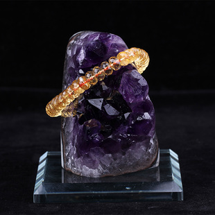 天然紫水晶摆件帝王紫原石深紫色紫晶镇紫晶洞消磁净化招财赠底座