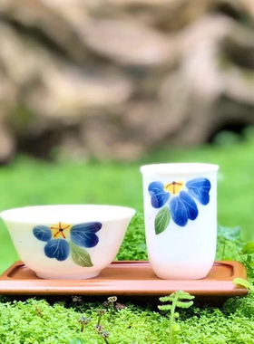 行家茶具闻香杯 品茗杯 杯垫三件套整理收纳盒 烧水壶 茶则夹针漏