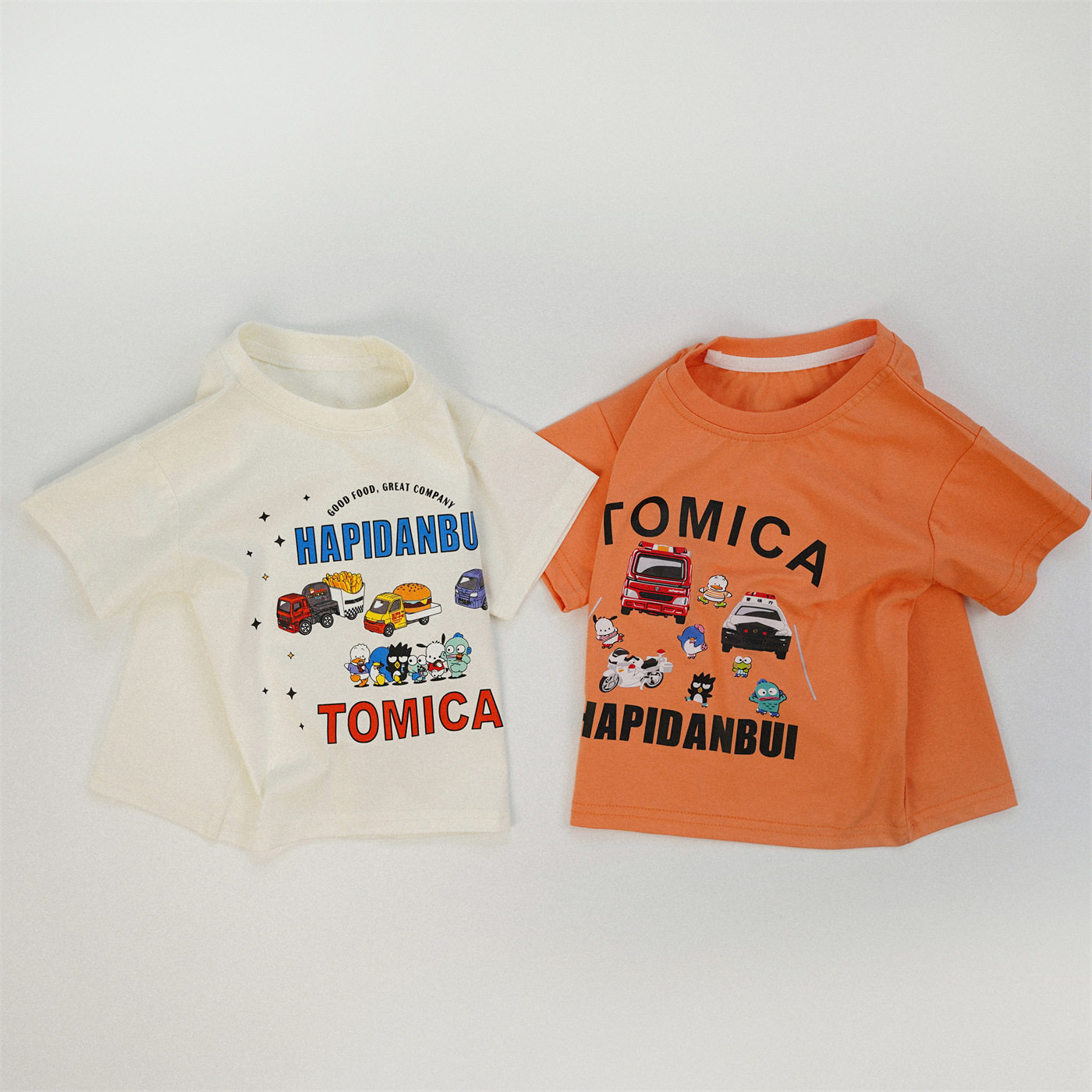 Tomica卡通纯棉短袖T恤夏季图片
