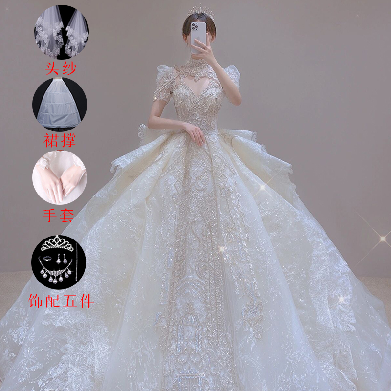  Add the ground with the ground with the head gauze glove skirt and the accessories+XXXL  