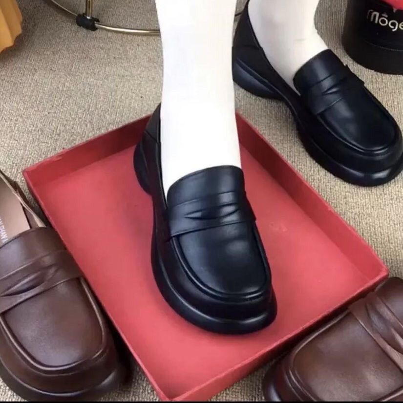 方根单鞋时尚舒适休闲鞋圆头低跟