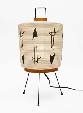 次七纸灯 野口勇akari 2a-ukai 台灯 卧室床头灯 落地灯 氛围灯