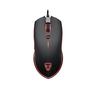 摩豹V40游戏鼠标发光自定义网吧网咖电竞LOL/cf绝地求生吃鸡鼠标