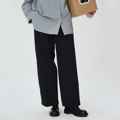 LIVINGTOWN可调节腰围休闲长裤