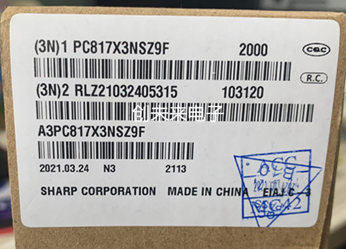 PC817X3NSZ9F 可直接拍 全新正品 专业工厂配单