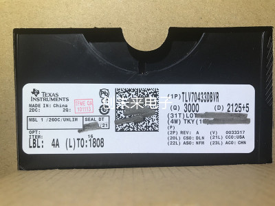 TLV70433DBVR 可直接拍 全新正品 专业工厂配单