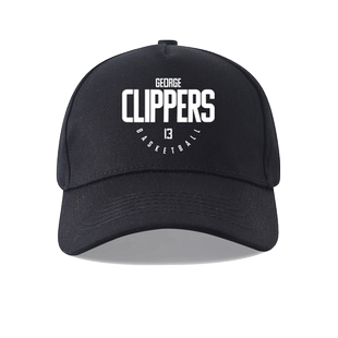 快船队伦纳德小卡周边棒球帽男保罗乔治篮球运动训练鸭舌帽子防晒