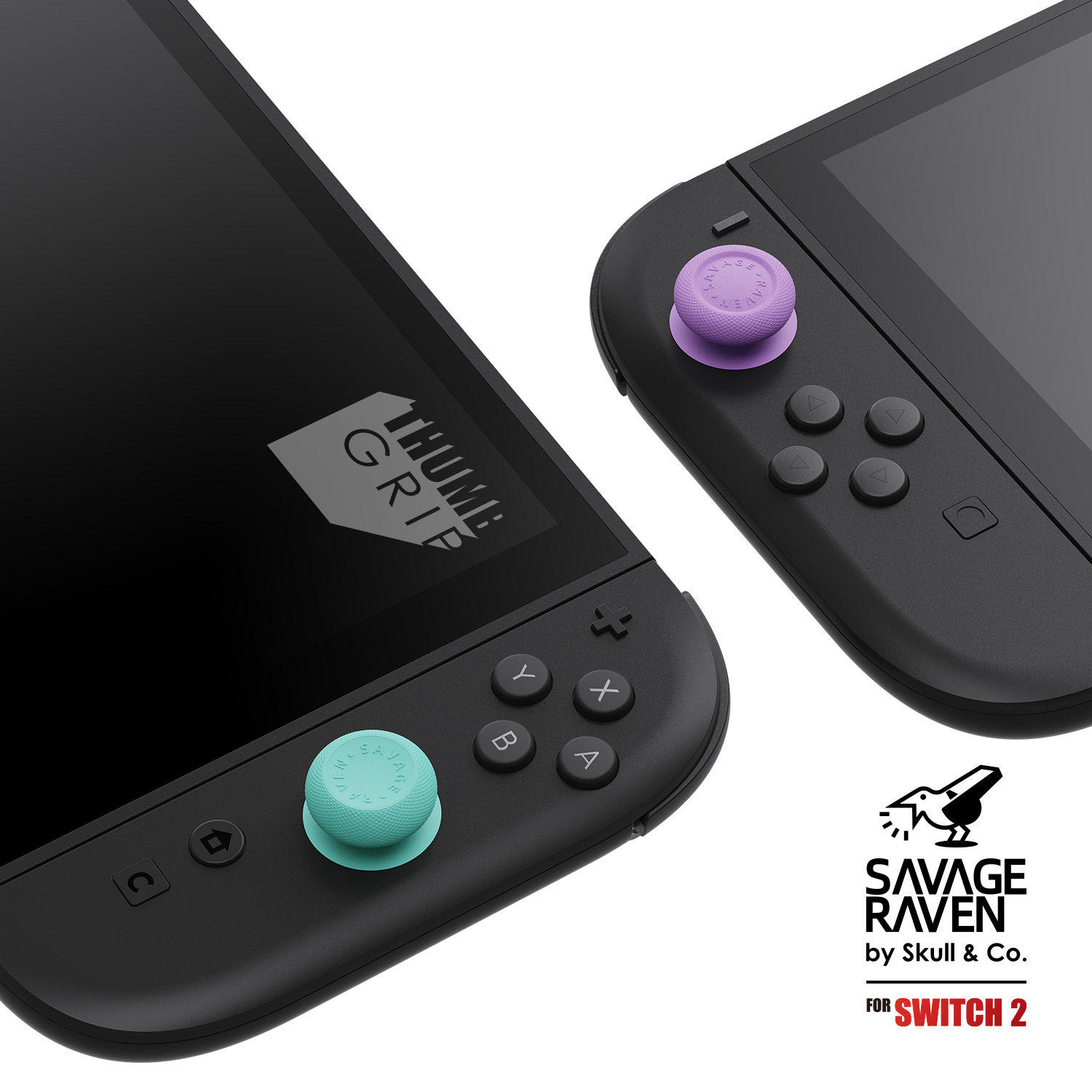 Skull & Co. 任天堂Switch2/OLED/Lite Joy-Con摇杆帽蘑菇头保护