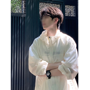 道木熙青少年防晒衣男士薄款冰丝upf50超轻薄透气夏季防晒服户外