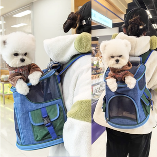 户外装多只荷兰猪包宠物箱遮阳透气小狗笼外出拎装猫袋双肩背猫包