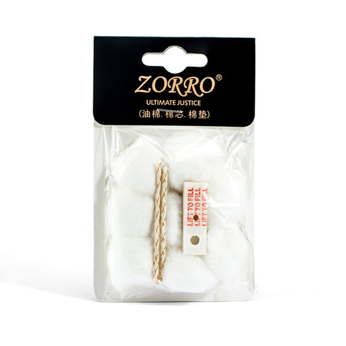 zorro煤油打火机佐罗零件配件包
