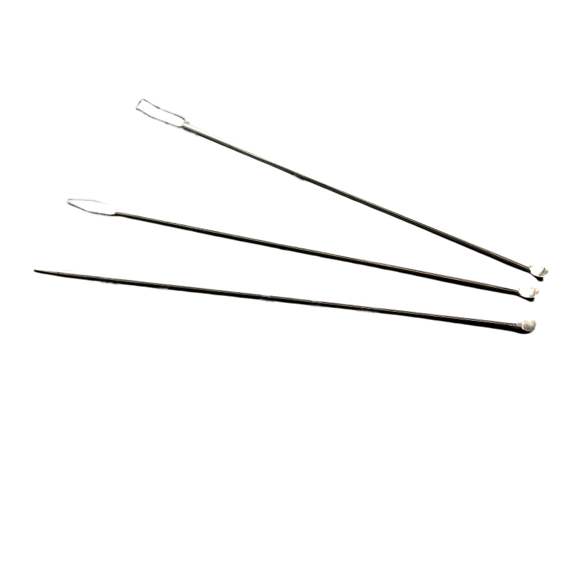 实验室 不锈钢微量药勺3*1 3支组小药匙 双头刮铲 一勺一铲接种铲