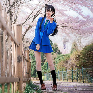 动漫名侦探柯南小兰毛利兰cos服制校服漫展万圣节派对cosplay
