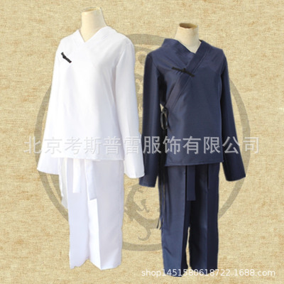 【跨境】游戏动漫一人之下王也张灵玉cos服cosplay服装武当道士服