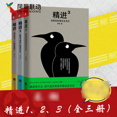 正版速发 精进3册（全三册）采铜如何成为一个很厉害的人 青少年成长励志正能量 青春文学自我提升高情商心理学书籍 ys