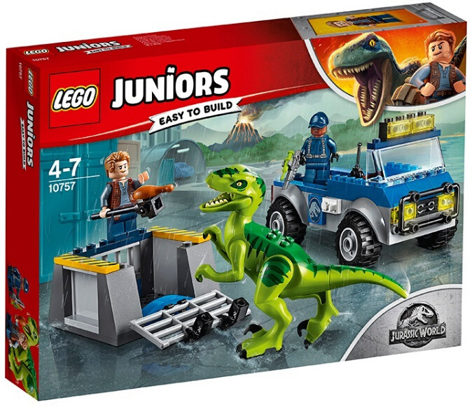 2019款lego乐高小拼砌师系列 10757 迅猛龙救援卡车 积木玩具益智